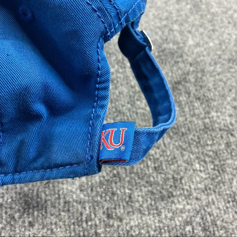 Kansas‎ Jayhawks Basketball Hat One Size Blue